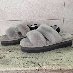 UBZ Australia Genuine Shearling sandals
